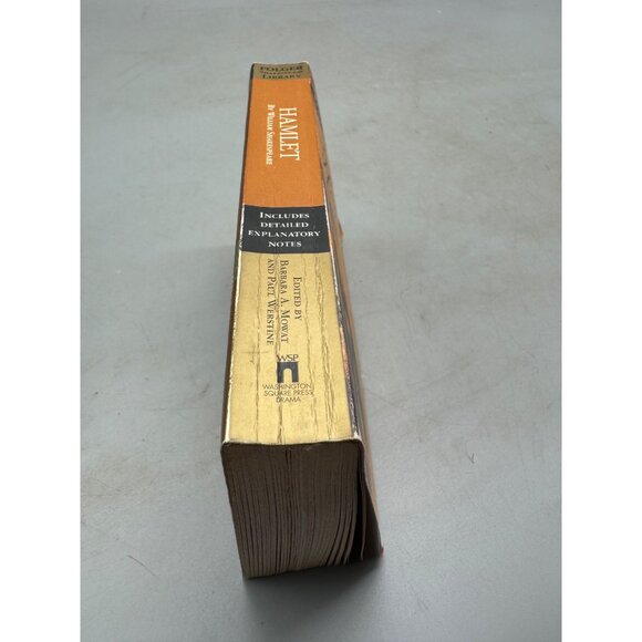 Hamlet Book Paperback 1992 English Washington Square  Read - Picture 7 of 7